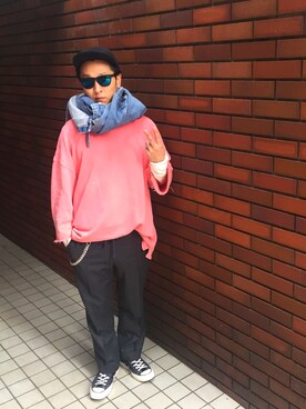 「UNITED ARROWS & SONS（ユナイテッドアローズアンドサンズ）のアイテム（その他アウター）」を使った、TAKAHIROさん（メンズ・170cm）の冬コーディネート