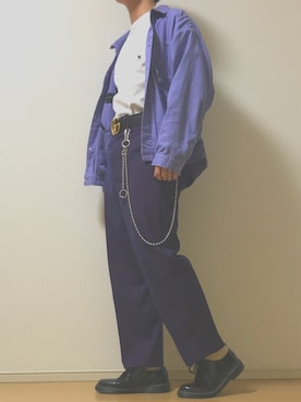 「MONKEY TIME（モンキータイム）のアイテム（デニムジャケット）」を使った、kaitoさん（メンズ・169cm）の夏コーディネート
