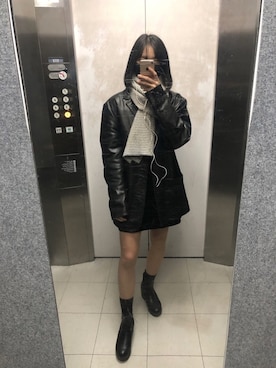 Sharonさん(レディース・162cm)の冬コーディネート