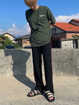 ぺーたーさん（メンズ・180cm）の夏コーディネート