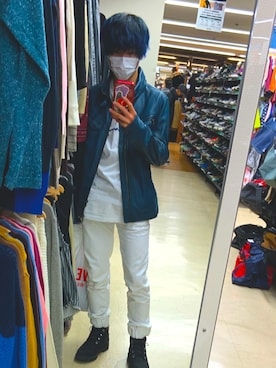 「NICOLE（ニコル）のアイテム（ジャケット/アウター）」を使った、Yuto_kgインスタフォローお願い！さん（メンズ・160cm）の春コーディネート