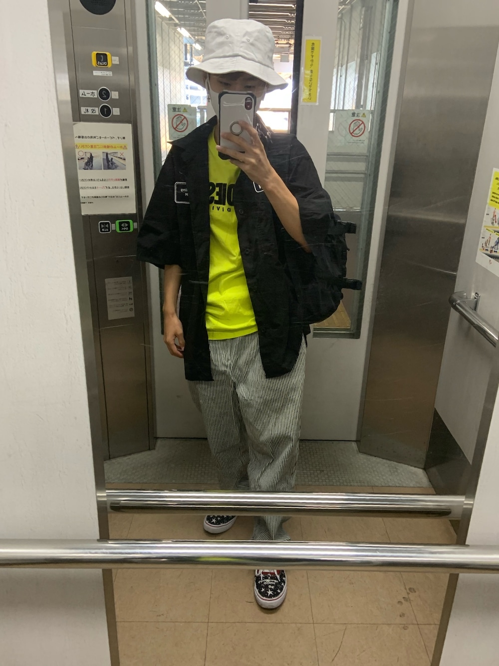 「Green Parks、STUDIOSEVEN、Diesel、いいね、save、フォローお願いします🤑、フォロー返します、低身長」｜「DIESELのアイテム（Tシャツ/カットソー、グリーン系）」を使った、Yuto_kgインスタフォローお願い！さん（メンズ・160cm）の秋コーディネートの1枚目の写真