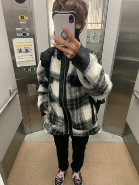 「ANDGEEBEE（アンジービー）のアイテム」を使った、Yuto_kgインスタフォローお願い！さん（メンズ・160cm）の秋コーディネート