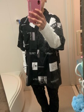 「ANDGEEBEE（アンジービー）のアイテム」を使った、Yuto_kgインスタフォローお願い！さん（メンズ・160cm）の春コーディネート