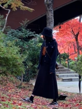 ﾕ ﾓ ﾄさん（レディース・154cm）の冬コーディネート