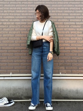 aSaMiさん（レディース・156cm）の春コーディネート