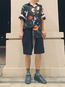 「REPRESENT（リプレゼント）のアイテム（トップス）」を使った、Dirtboyさん（メンズ・169cm）の秋コーディネート