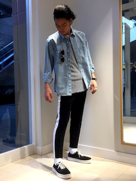 アーリー666さん（メンズ・173cm）の春コーディネート