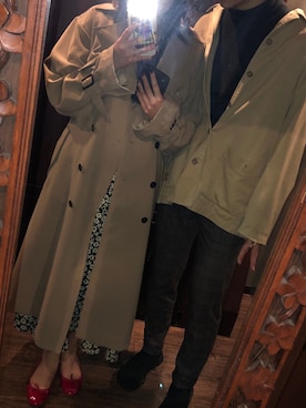 「FILA（フィラ）のアイテム（ジャケット/アウター、ベージュ系）」を使った、souya3109さん（メンズ・179cm）の秋コーディネート