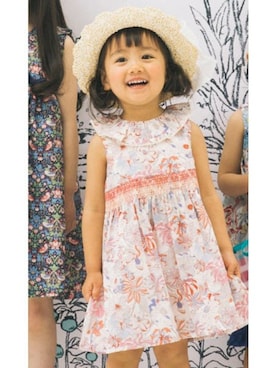 「sense of wonder（センスオブワンダー）のアイテム」を使った、KAZUさん（キッズ・87cm）の夏コーディネート