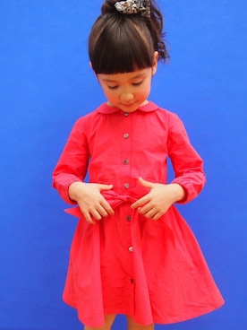 「アイテム（レッグウェア）」を使った、KAZUさん（キッズ・110cm）の夏コーディネート