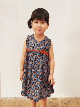 「sense of wonder（センスオブワンダー）のアイテム」を使った、KAZUさん（キッズ・87cm）の夏コーディネート