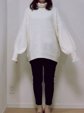 かわうそさん（レディース・160cm）の冬コーディネート