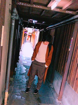 国仲 優奈さん(レディース・161cm)の冬コーディネート