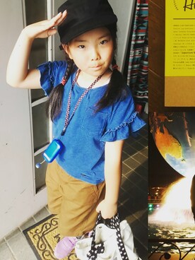 ティゲちゃまさん（キッズ・125cm）の夏コーディネート