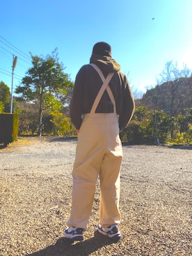 「7Union（セブンユニオン）のアイテム（帽子）」を使った、iteさん（メンズ・178cm）の冬コーディネート