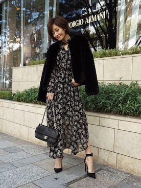 「アイテム（ワンピース）」を使った、Myshawty officialさん（メンズ・160cm）の秋コーディネート