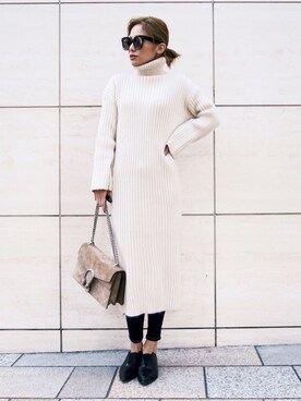 「アイテム（ワンピース/ドレス）」を使った、Myshawty officialさん（メンズ・160cm）の冬コーディネート