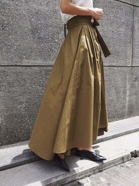 「My shawty（ﾏｲｼｬｳﾃｨｰ）のアイテム（スカート）」を使った、Myshawty officialさん（レディース・160cm）の春コーディネート