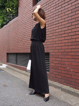 「結婚式」｜「アイテム（つなぎ/オールインワン）」を使った、Myshawty officialさん（レディース・160cm）の夏コーディネート