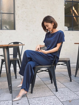 「My shawty（ﾏｲｼｬｳﾃｨｰ）のアイテム（パンツ）」を使った、Myshawty officialさん（レディース・160cm）の夏コーディネート