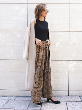 「My shawty（ﾏｲｼｬｳﾃｨｰ）のアイテム（パンツ）」を使った、Myshawty officialさん（レディース・160cm）の秋コーディネート