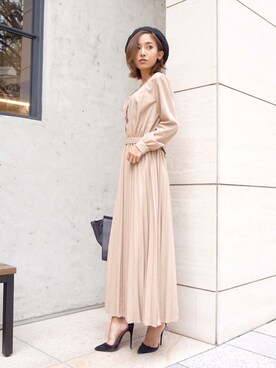「My shawty（ﾏｲｼｬｳﾃｨｰ）のアイテム（ワンピース）」を使った、Myshawty officialさん（レディース・160cm）の秋コーディネート