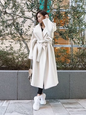 「My shawty（ﾏｲｼｬｳﾃｨｰ）のアイテム（その他アウター）」を使った、Myshawty officialさん（レディース・160cm）の秋コーディネート