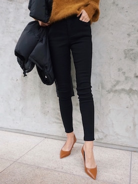 「My shawty（ﾏｲｼｬｳﾃｨｰ）のアイテム（パンツ）」を使った、Myshawty officialさん（レディース・160cm）の秋コーディネート