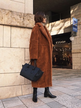 「My shawty（ﾏｲｼｬｳﾃｨｰ）のアイテム（その他アウター）」を使った、Myshawty officialさん（レディース・160cm）の秋コーディネート