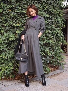 「My shawty（ﾏｲｼｬｳﾃｨｰ）のアイテム（ワンピース）」を使った、Myshawty officialさん（レディース・160cm）の秋コーディネート