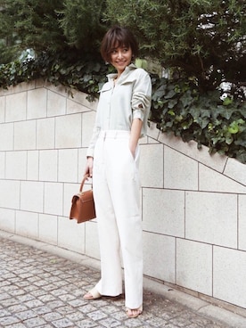 「My shawty（ﾏｲｼｬｳﾃｨｰ）のアイテム（パンツ）」を使った、Myshawty officialさん（レディース・160cm）の春コーディネート