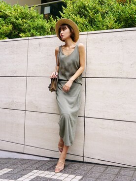 「My shawty（ﾏｲｼｬｳﾃｨｰ）のアイテム（スカート）」を使った、Myshawty officialさん（レディース・160cm）の夏コーディネート