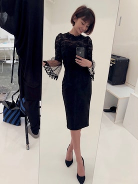 「アイテム（ドレス）」を使った、Myshawty officialさん（レディース・160cm）の夏コーディネート