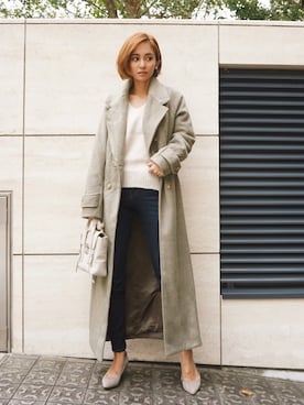 「My shawty（ﾏｲｼｬｳﾃｨｰ）のアイテム（ジャケット/アウター）」を使った、Myshawty officialさん（レディース・160cm）の秋コーディネート