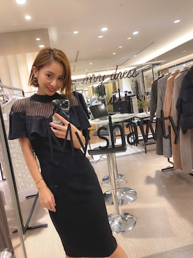 「アイテム（ドレス）」を使った、Myshawty officialさん（レディース・160cm）の冬コーディネート