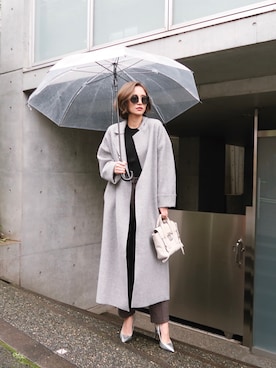 「My shawty（ﾏｲｼｬｳﾃｨｰ）のアイテム（パンツ）」を使った、Myshawty officialさん（レディース・160cm）の冬コーディネート