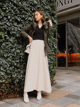 「My shawty（ﾏｲｼｬｳﾃｨｰ）のアイテム（スカート）」を使った、Myshawty officialさん（レディース・160cm）の春コーディネート