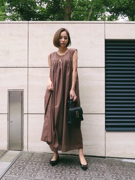 「My shawty（ﾏｲｼｬｳﾃｨｰ）のアイテム（ワンピース）」を使った、Myshawty officialさん（レディース・160cm）の春コーディネート