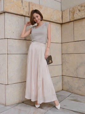 「My shawty（ﾏｲｼｬｳﾃｨｰ）のアイテム（スカート）」を使った、Myshawty officialさん（レディース・160cm）の夏コーディネート