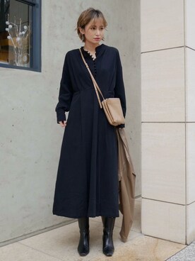 「My shawty（ﾏｲｼｬｳﾃｨｰ）のアイテム（ワンピース）」を使った、Myshawty officialさん（レディース・160cm）の春コーディネート