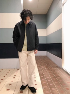 「ピスタチオ」｜KATOさん（メンズ・179cm）の冬コーディネート