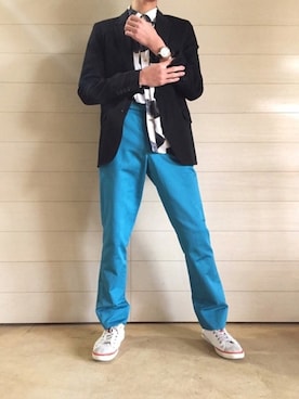 「wearhalloween2017」｜「アイテム（腕時計）」を使った、いもっこさん（メンズ・174cm）の秋コーディネート