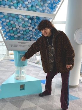 こばやしさん（メンズ・180cm）の冬コーディネート