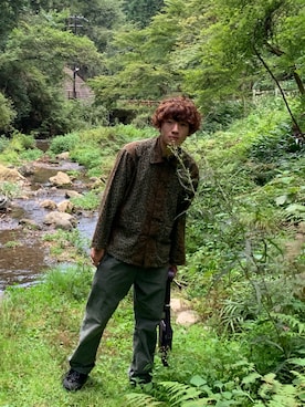 こばやしさん（メンズ・180cm）の春コーディネート