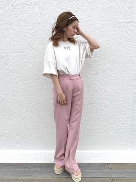 C h i iさん（レディース・155cm）の春コーディネート