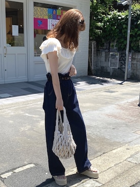 C h i iさん（レディース・155cm）の夏コーディネート