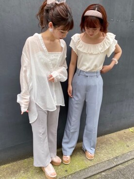 C h i iさん（レディース・155cm）の夏コーディネート