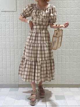 C h i iさん（レディース・155cm）の夏コーディネート