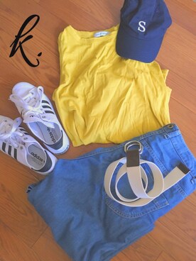 k.さん（レディース・157cm）の夏コーディネート